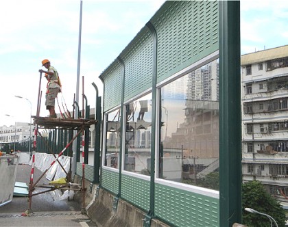 河北快速路聲屏障項目 河北快速路聲屏障項目